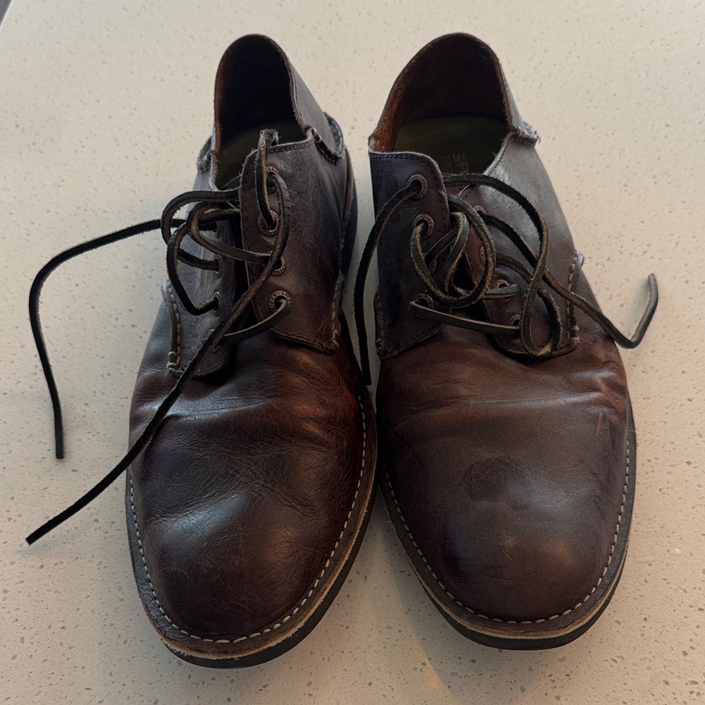Sperry Dark Brown Leather Loafers